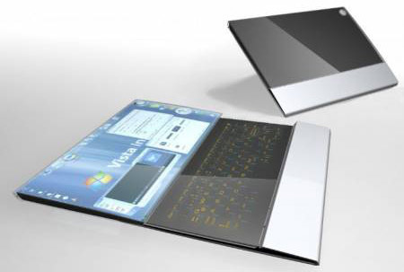 Futuristic Laptop by Felix Schmidberger