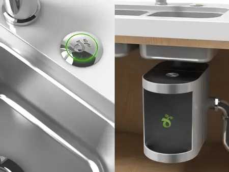 CompostAll as An Alternative to Garbage Disposing System by Frog Design