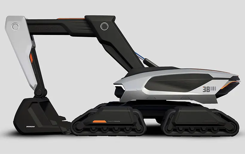 CONCEPT-X Excavator by Doosan Infracore