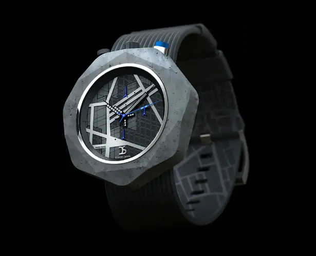 Concrete Watch by Dzmitry Samal