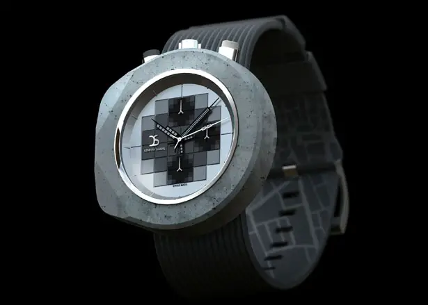 Concrete Watch by Dzmitry Samal