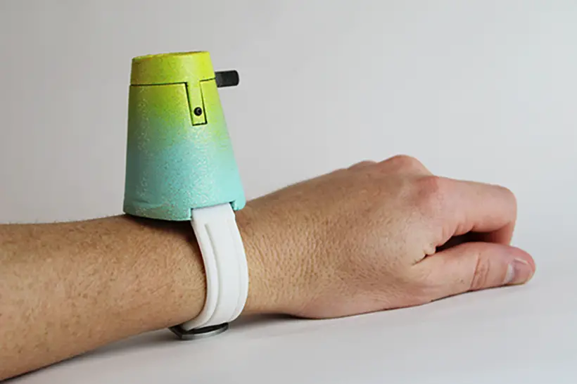 Cone-Shaped Watch by Paul Kweton