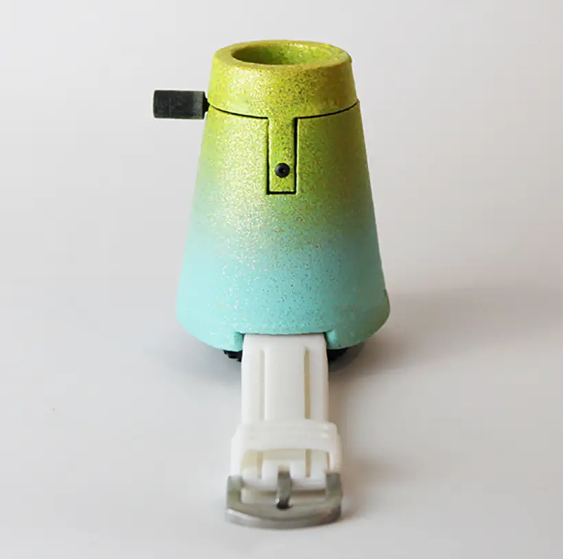 Cone-Shaped Watch by Paul Kweton
