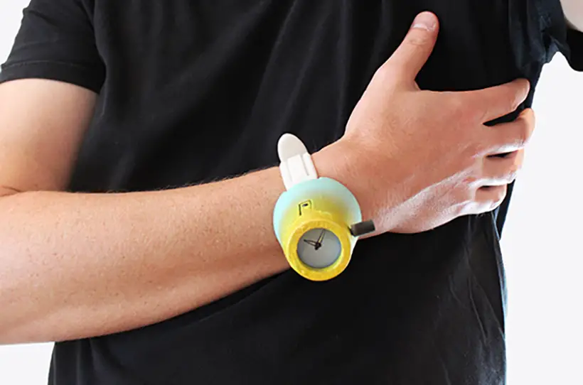 Cone-Shaped Watch by Paul Kweton