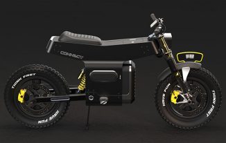 Connect Electric Motorcycle for Daily Commuting As Well As Delivery Service Vehicle