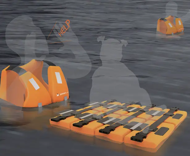 Connect : A Life Jacket and Floating Device in One