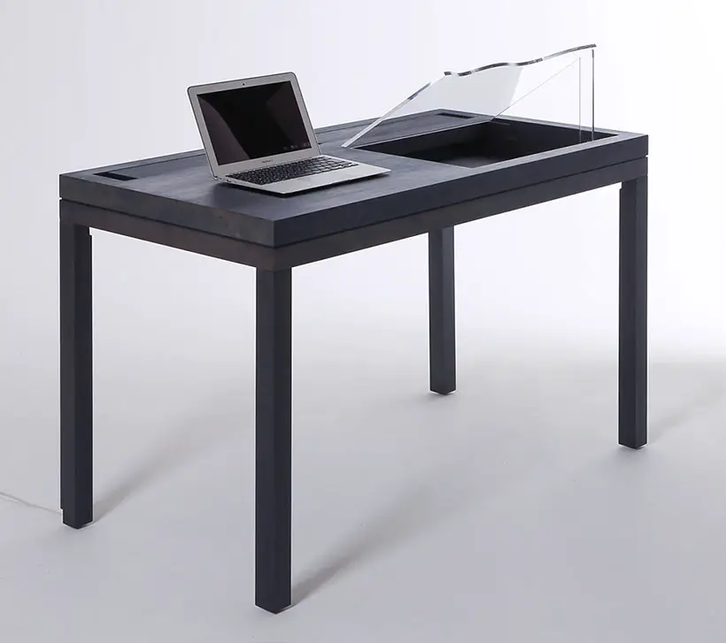 Consentable WT+Ao. Work Desk for Modern Samurai by Takusei Kajitani