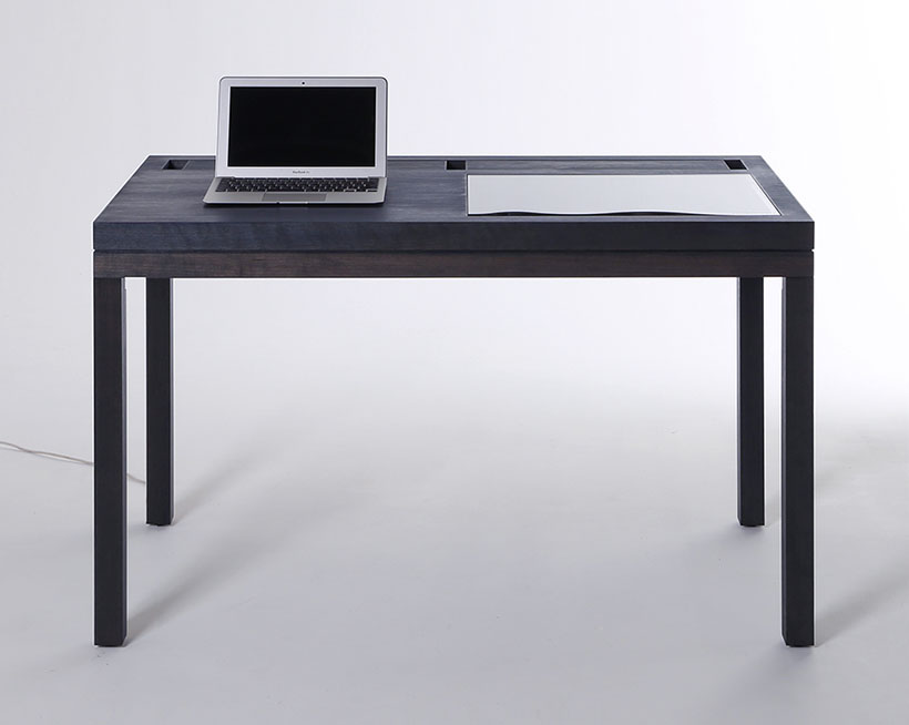 Consentable WT+Ao. Work Desk for Modern Samurai by Takusei Kajitani