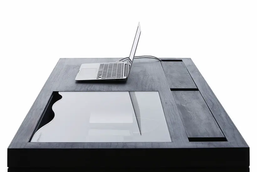 Consentable WT+Ao. Work Desk for Modern Samurai by Takusei Kajitani