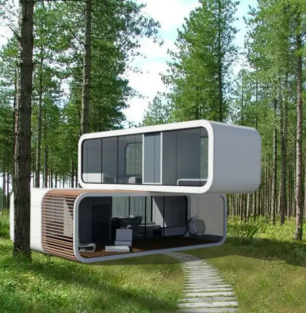 Coodo Residential Building My Home : Modular Prefabricated Building To Live Anywhere