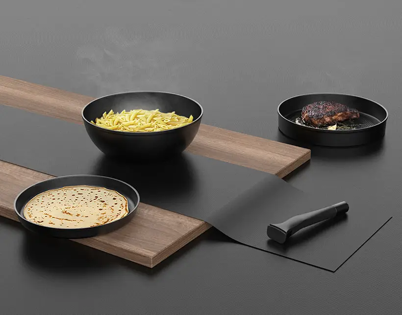 Cooking Totem - Modern Stackable Cookware Set for Small Space Kitchen -  Tuvie Design