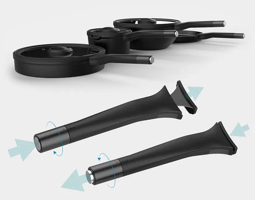 Cooking Totem - Stackable Cookware Set by Design2Gather