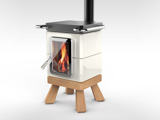 CookinStack : Modern Ceramic Stove by Adriano Design and La Castellamonte