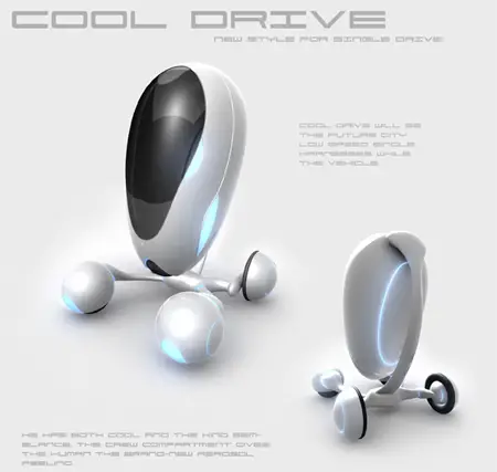 cool drive - single driver vehicle