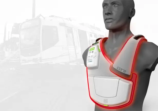 Core Patient Recovery Vest by Christopher Wright