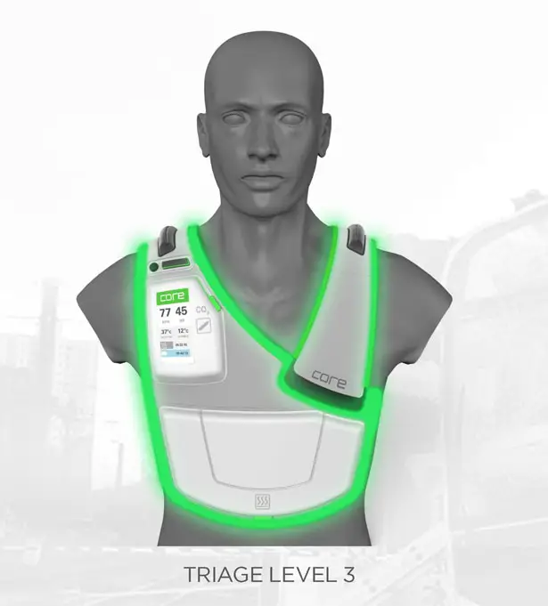 Core Patient Recovery Vest by Christopher Wright