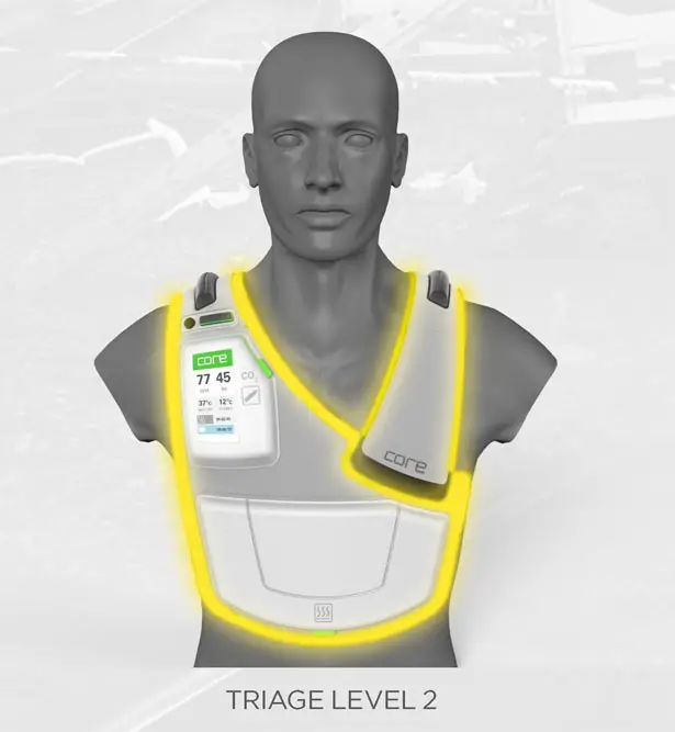 Core Patient Recovery Vest by Christopher Wright