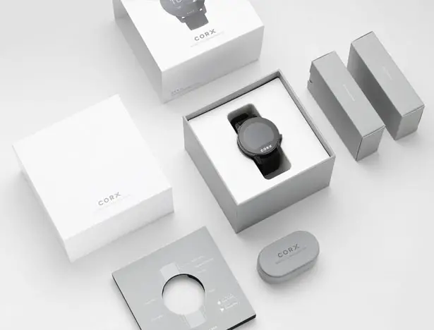 CORX Biometric Smartwatch by Andrea Ponti
