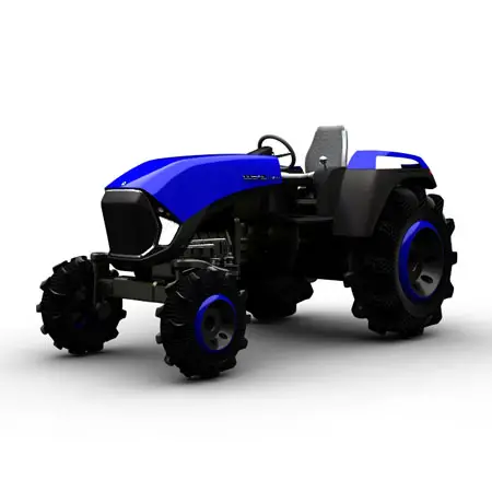 cosmictrac futuristic tractor