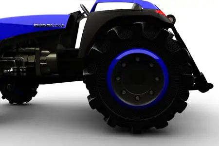 cosmictrac futuristic tractor