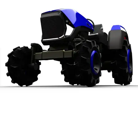 cosmictrac futuristic tractor