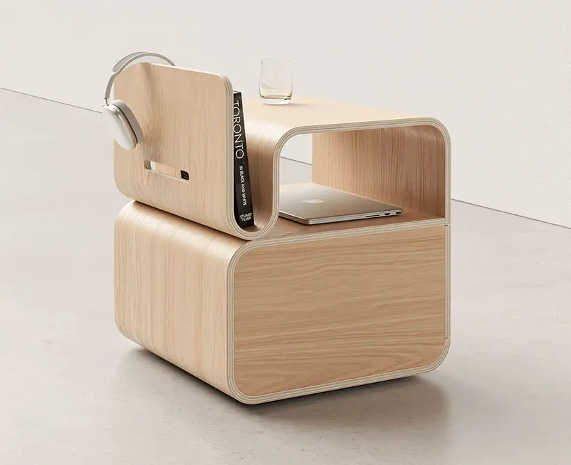 Cozy Nightstand by Teixeira Design Studio