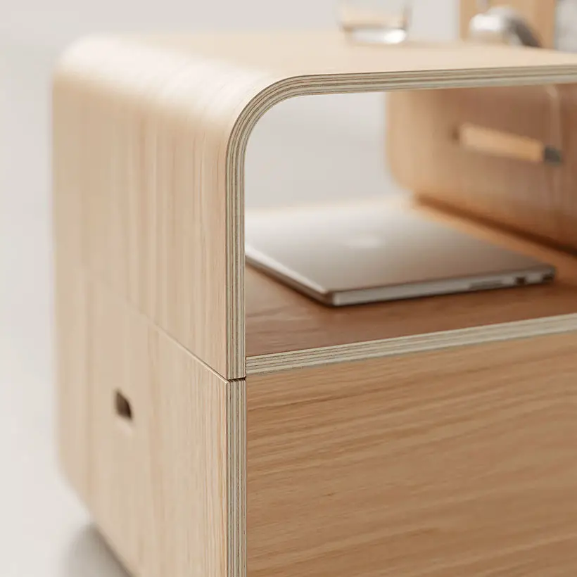 Cozy Nightstand by Teixeira Design Studio