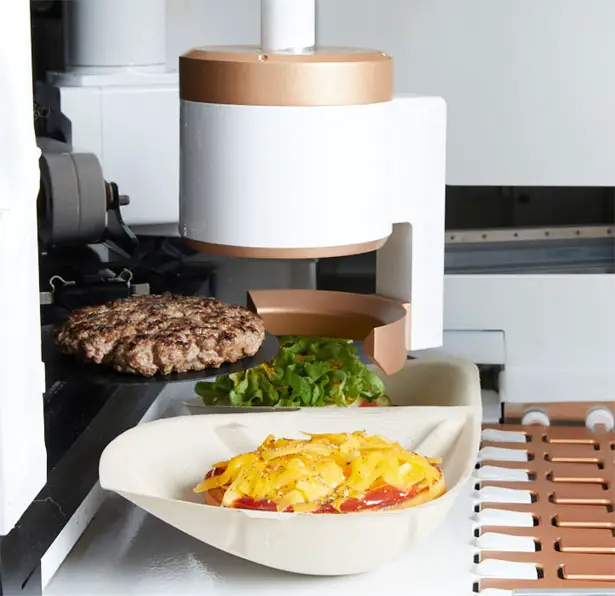 Creator's Burger Robot Sells Burgers for 6 Bucks