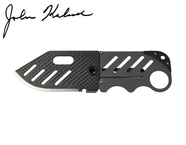 Creditor Carbon Fiber Money Clip Knife