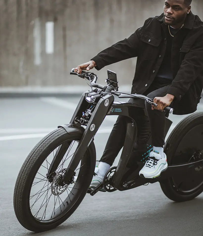 Stylish CrownCruiser Electric Bike