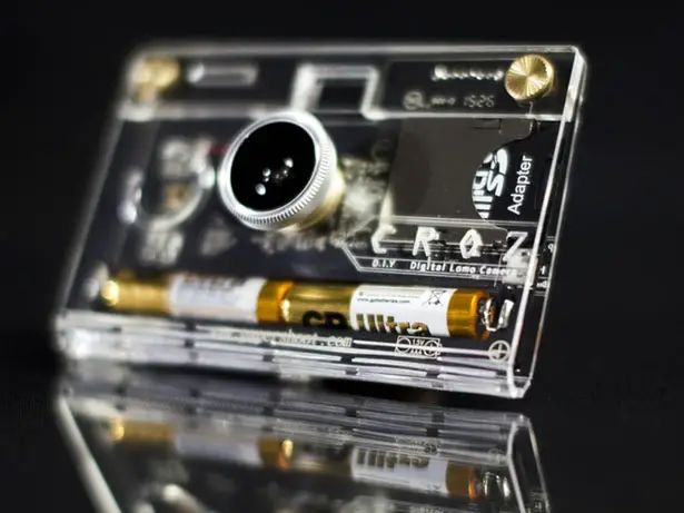 Ultra Thin, Minimalist Croz Digital Camera is Housed in Transparent Case