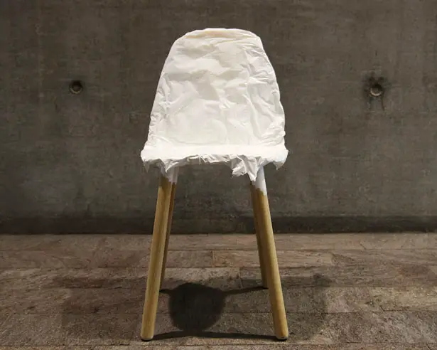 Crumpled Chair by Ryan Jongwoo Choi