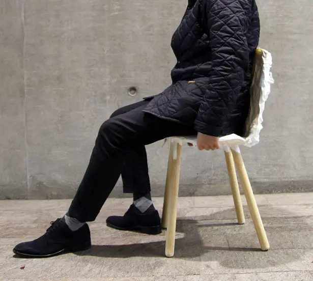Crumpled Chair by Ryan Jongwoo Choi