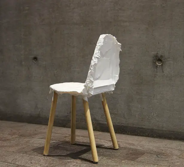 Crumpled Chair by Ryan Jongwoo Choi