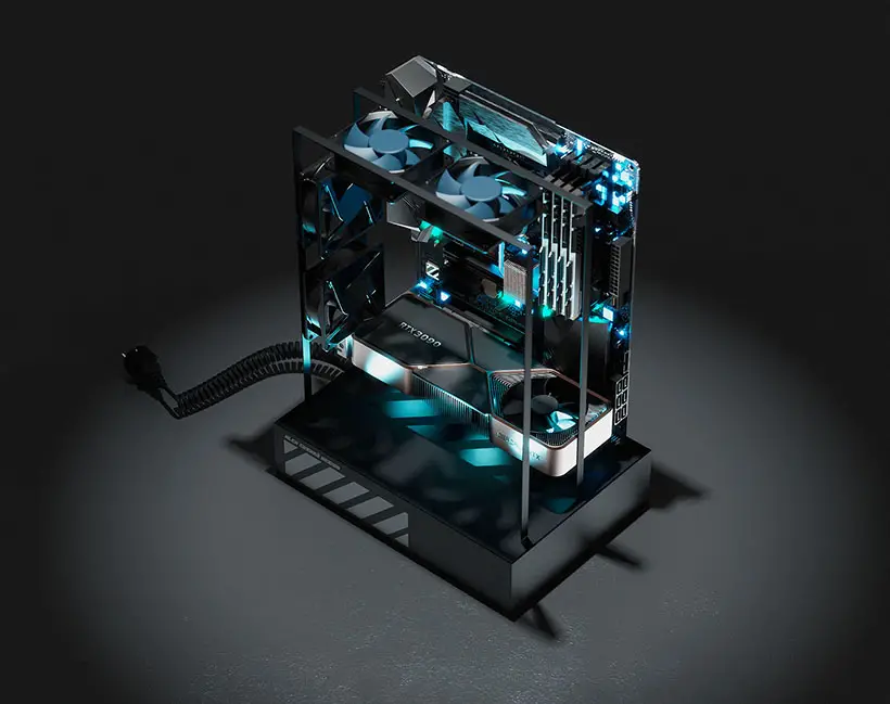 Crystal PC Case Concept by Alex Casabo