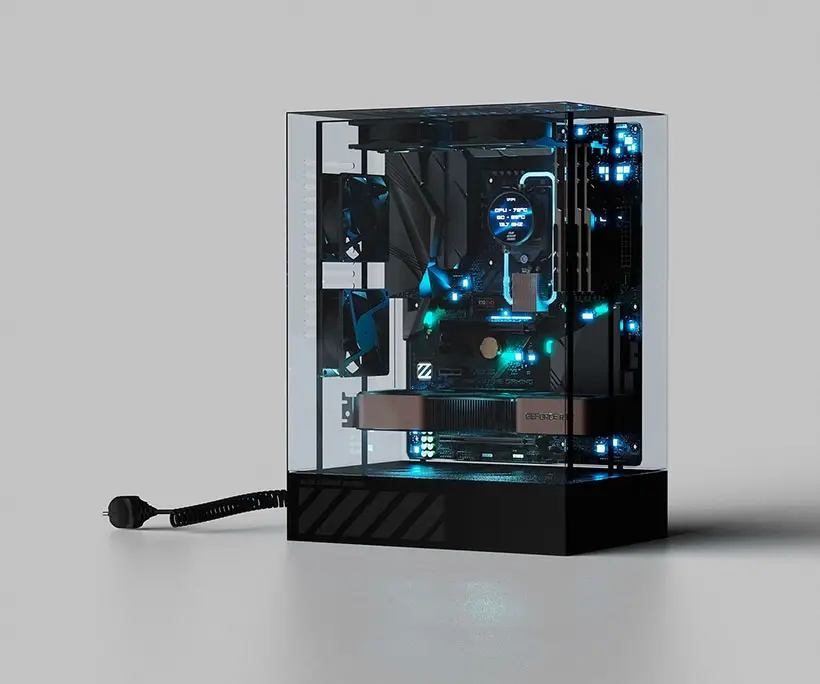 Crystal PC Case Concept by Alex Casabo