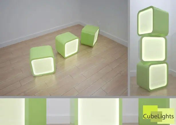 Cube Lights by Thomas Young
