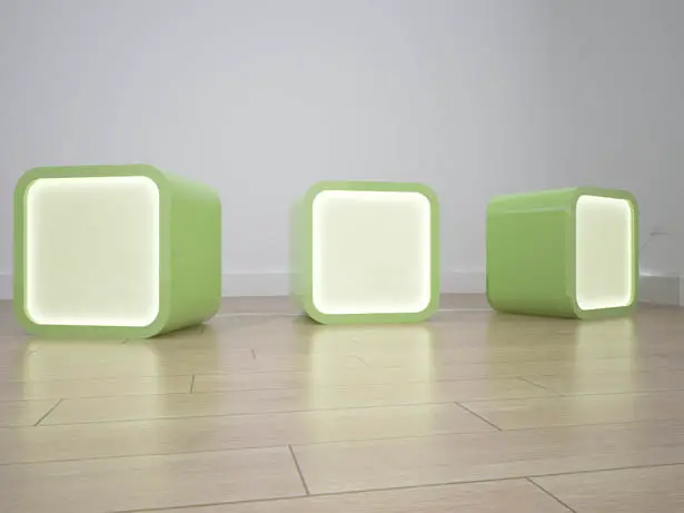 Cube Lights by Thomas Young