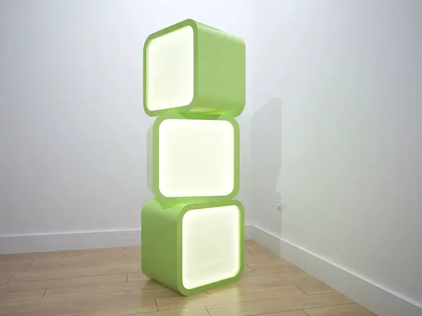 Cube Lights by Thomas Young