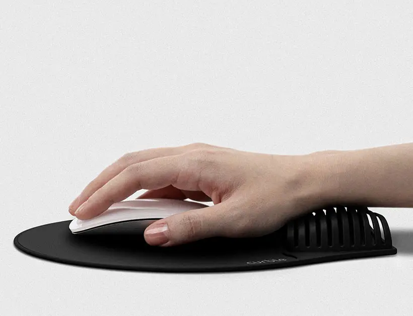 Curble Mouse Pad by Wonjun Jo