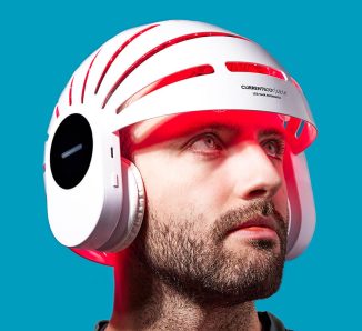 CurrentBody Skin LED Hair Regrowth Helmet with Bluetooth-Enabled Headphones