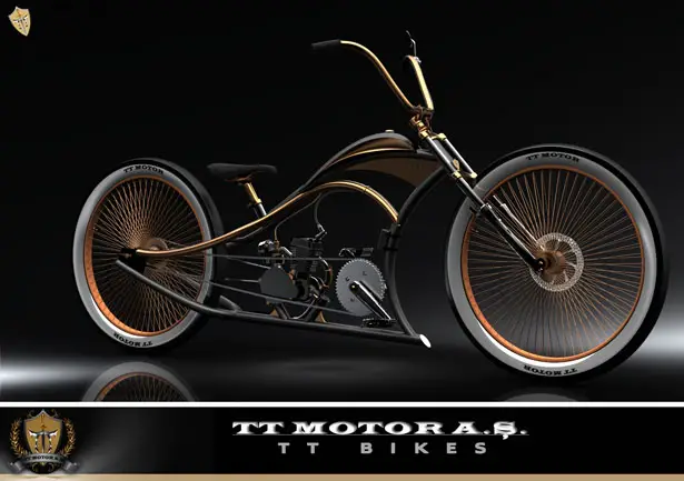 Custom Cruiser Bicycle Lowrider Bike Design by Olcay Tuncay Karabulut