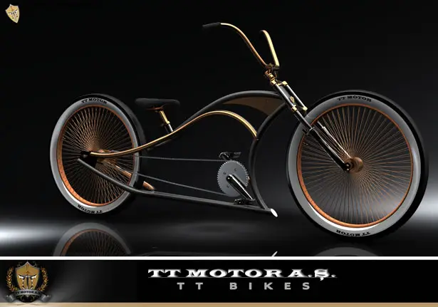 Custom Cruiser Bicycle Lowrider Bike Design by Olcay Tuncay Karabulut