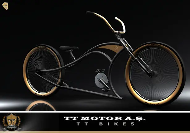 Custom Cruiser Bicycle Lowrider Bike Design by Olcay Tuncay Karabulut