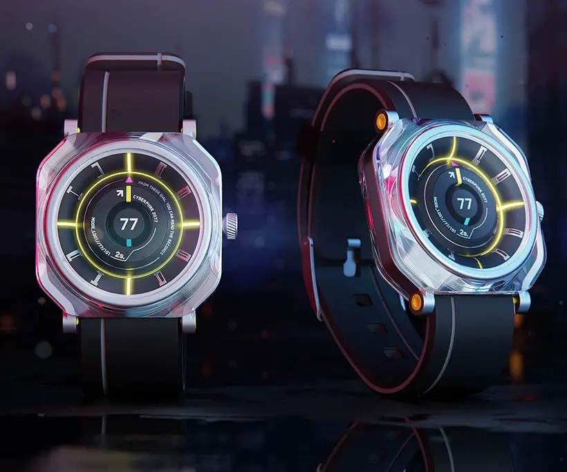 Cyberpunk Concept Watch by 2s.design