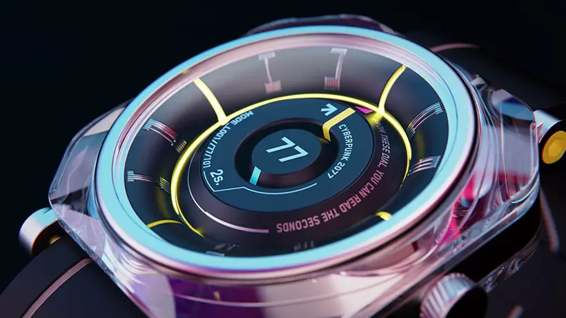 Cyberpunk Concept Watch by 2s.design