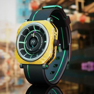 Cyberpunk 2077 Game Inspired Cyberpunk Samurai Concept Watch