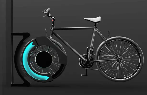 CYBLE Interactive Bicycle Stand by Subinay Malhotra