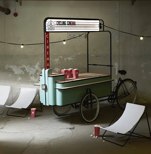 Cycling Cinema by Milan Tak