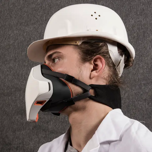 Cyclone Mask 1 Half Facepiece Respirator by Elias Thaddäus Pfuner